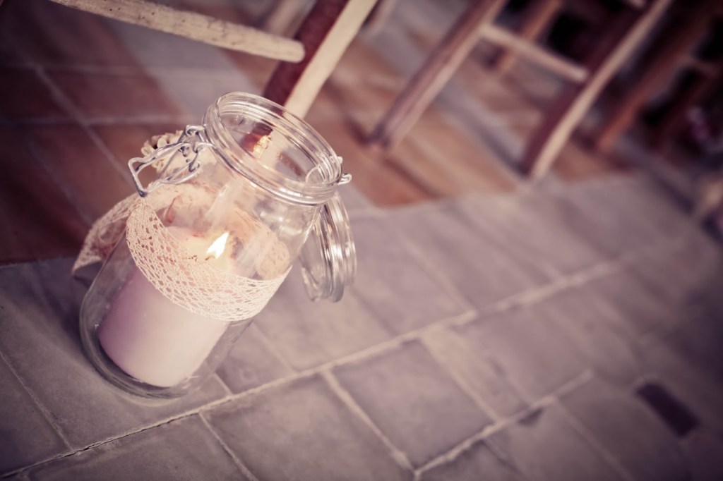 French vintage style wedding decoration