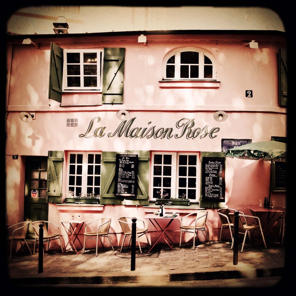 So instagramable : La Maison Rose of&nbsp;Montmartre