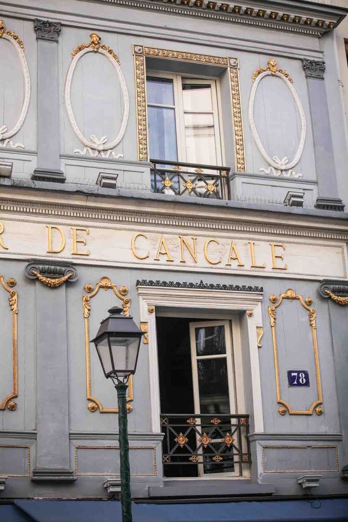 Rocher de cancale facade, Paris