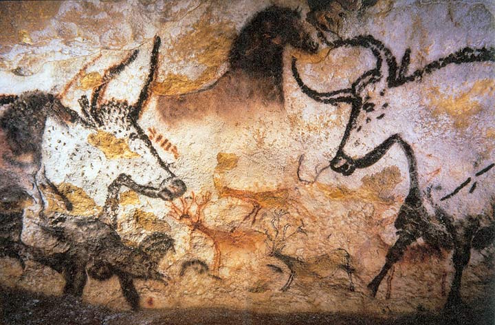 The Lascaux cave, traces of the beginning of humanity