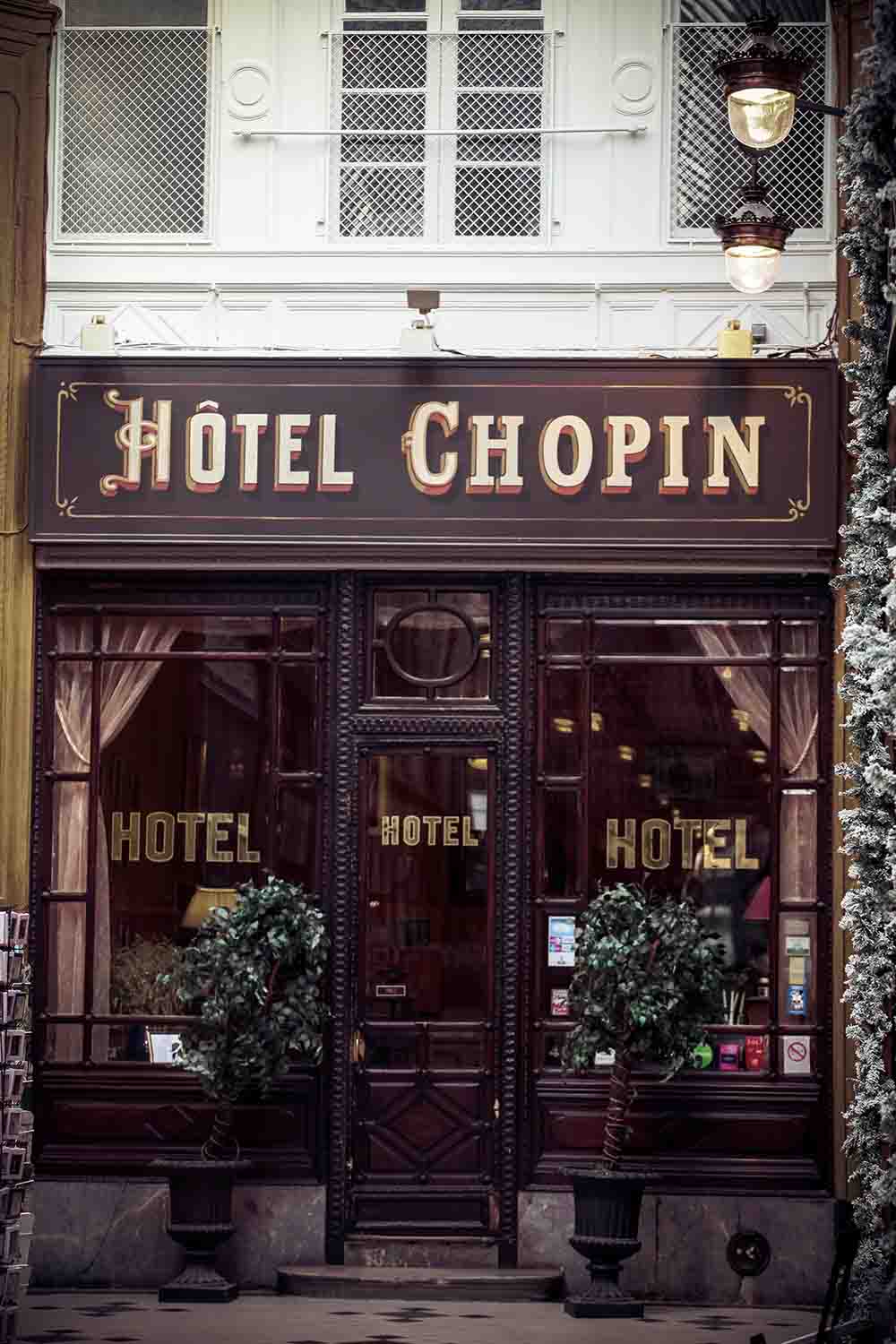 Hotel Chopin : The oldest hotel in Paris