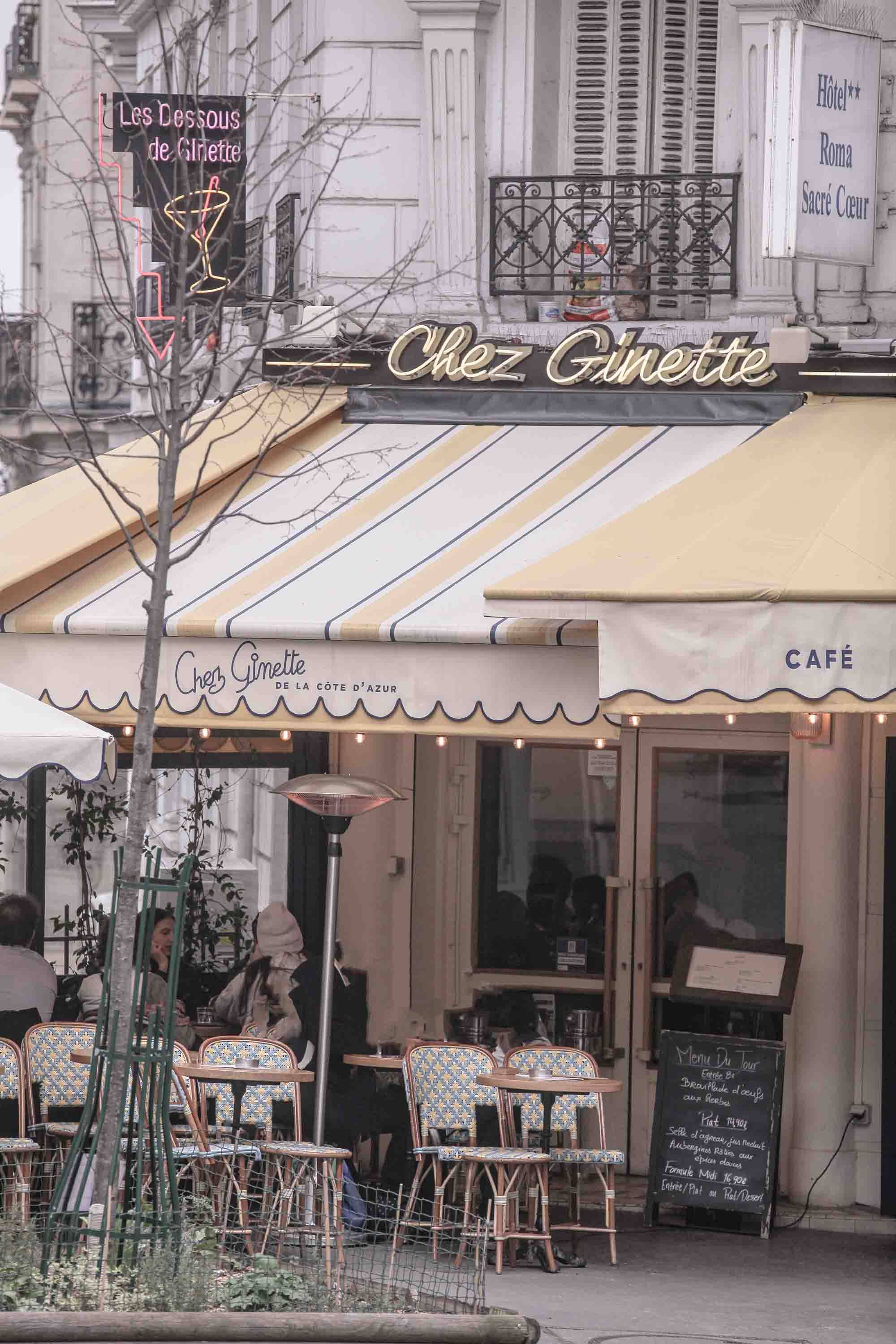 A Mediterranean restaurant… in Montmartre
