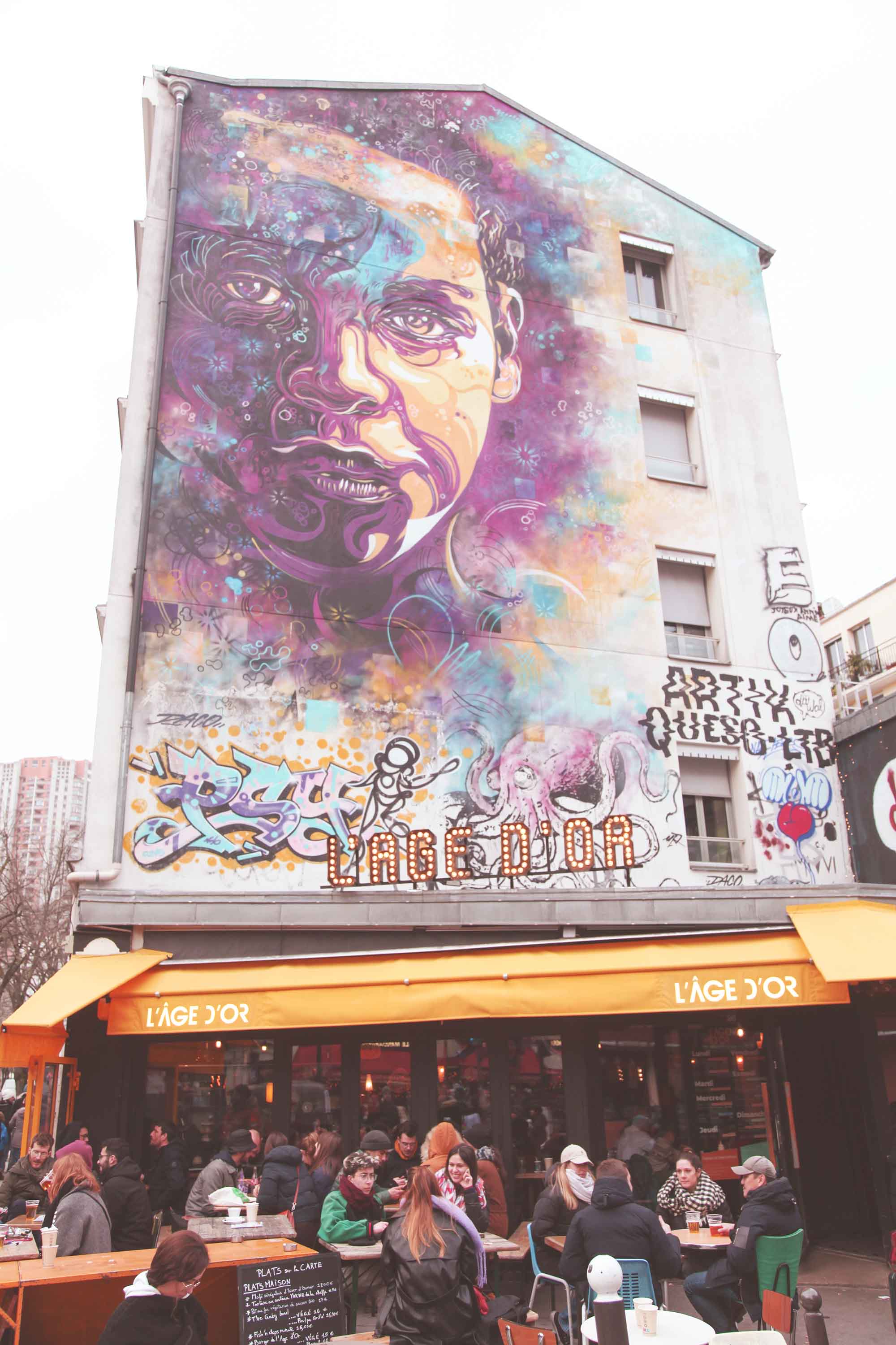 L’Age d’Or : an arty restaurant in Paris