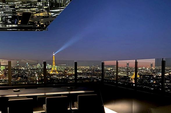 paris rooftop bar