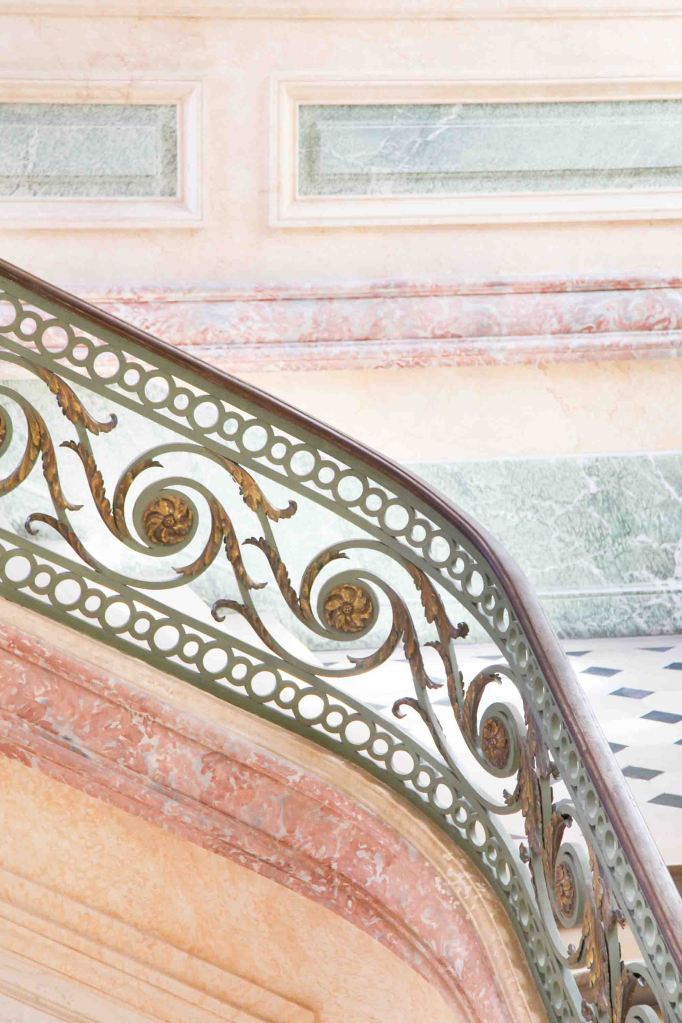 stairs of hotel de  la Marine, Paris