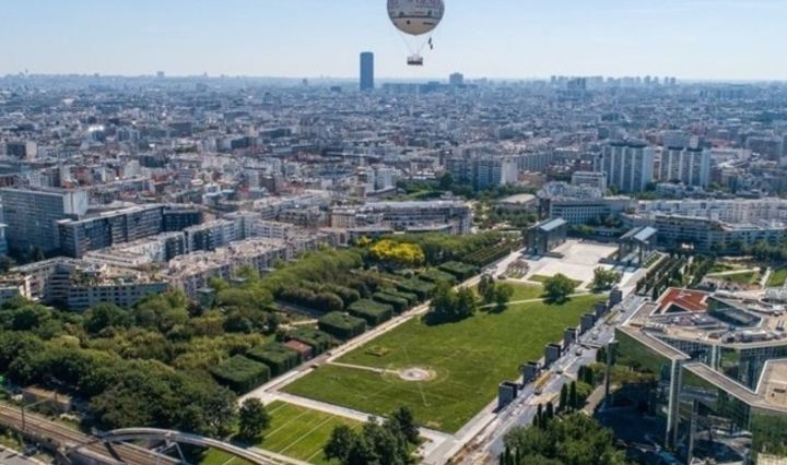 Paris hot air balloon