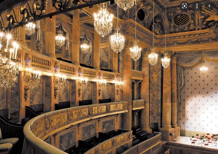 The Versailles palace opera
