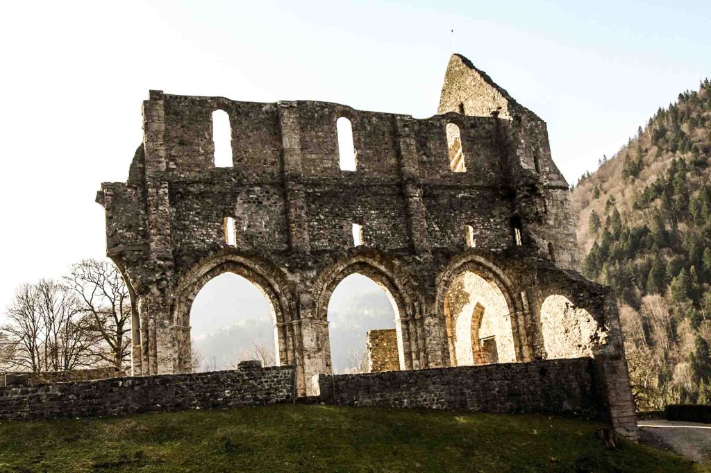 aulps abbey, french alps