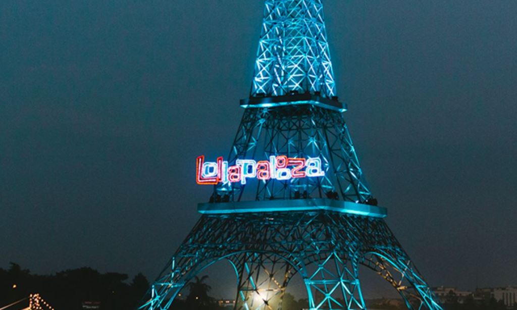 Lollapalooza festival in Paris