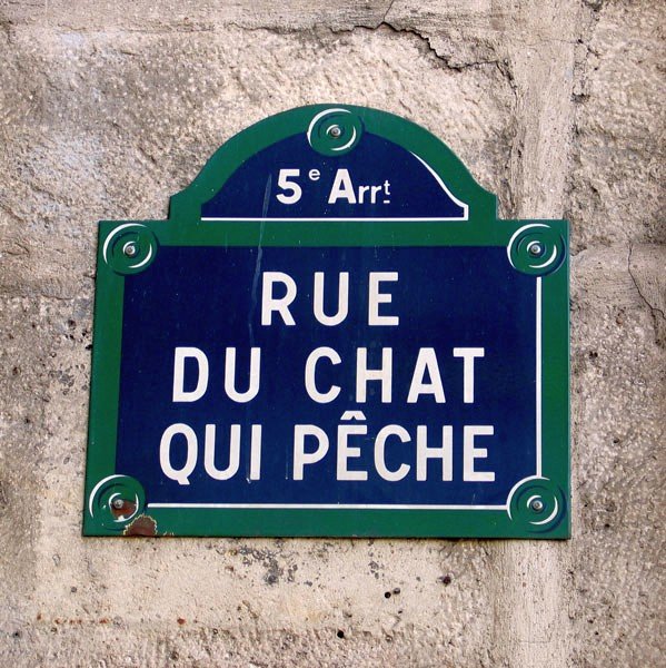 rue du chat qui peche