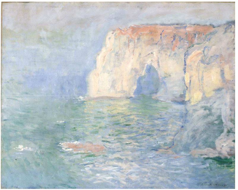 Monet at Etretat