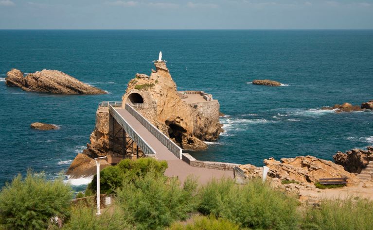 rocher de  la vierge