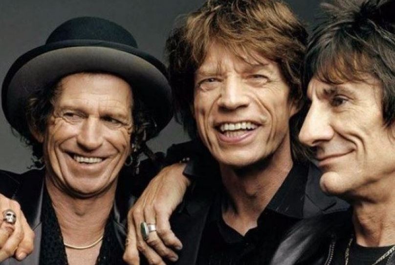 the Rolling Stones in concert in France