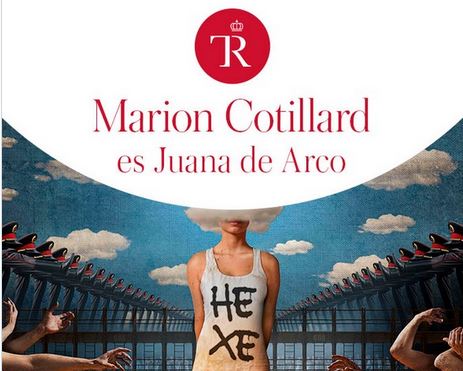 marion cotillard in Joan of Arc