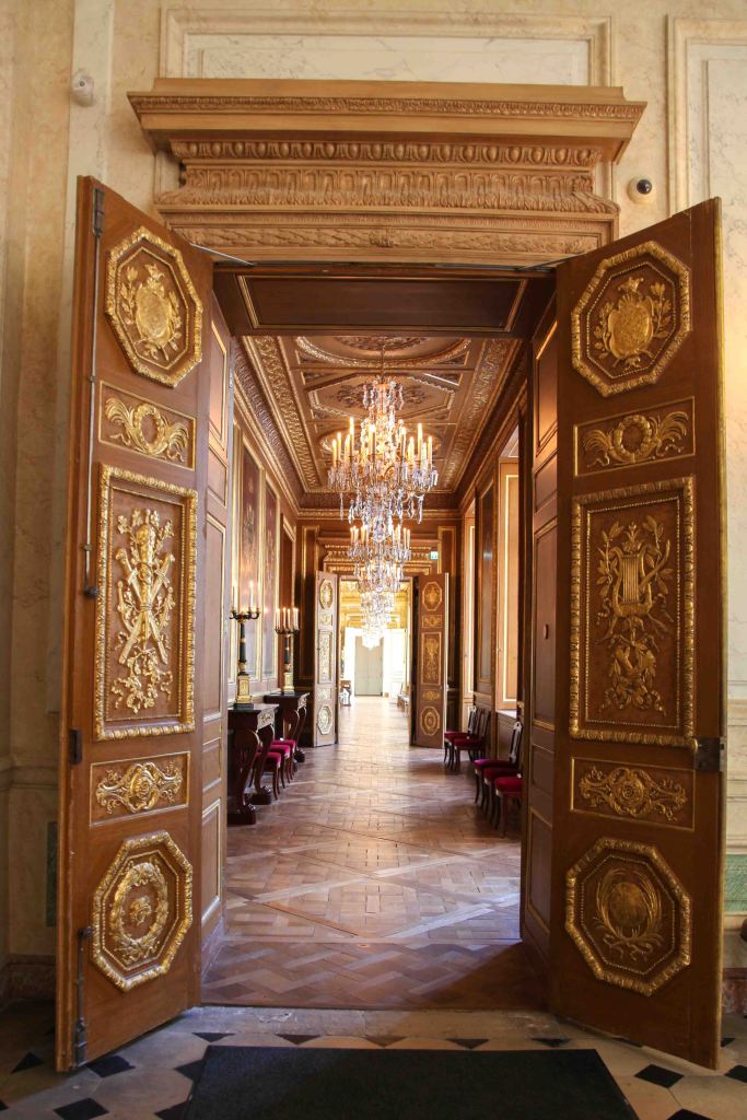 inside of the hotel de  la marine, place de  la concorde, paris,