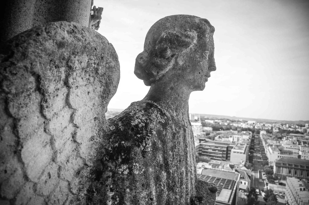Reims Cathedral angel - ange au sourire
