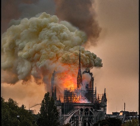 notre dame fire