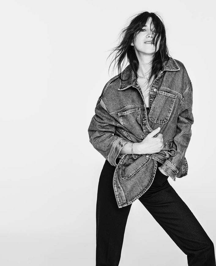 Charlotte Gainsbourg capsule collection for Zara 