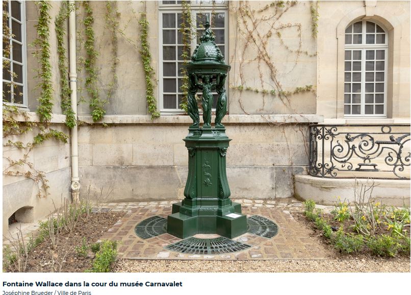 A new Wallace fountain at the Carnavalet&nbsp;museum