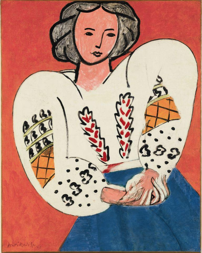 Painting of the French famous painter Henri Matisse