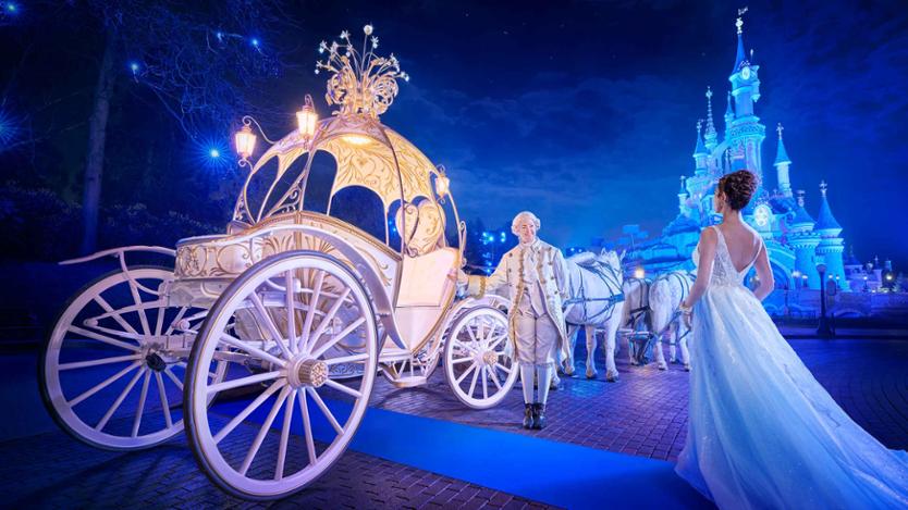 a wedding at disneyland Paris