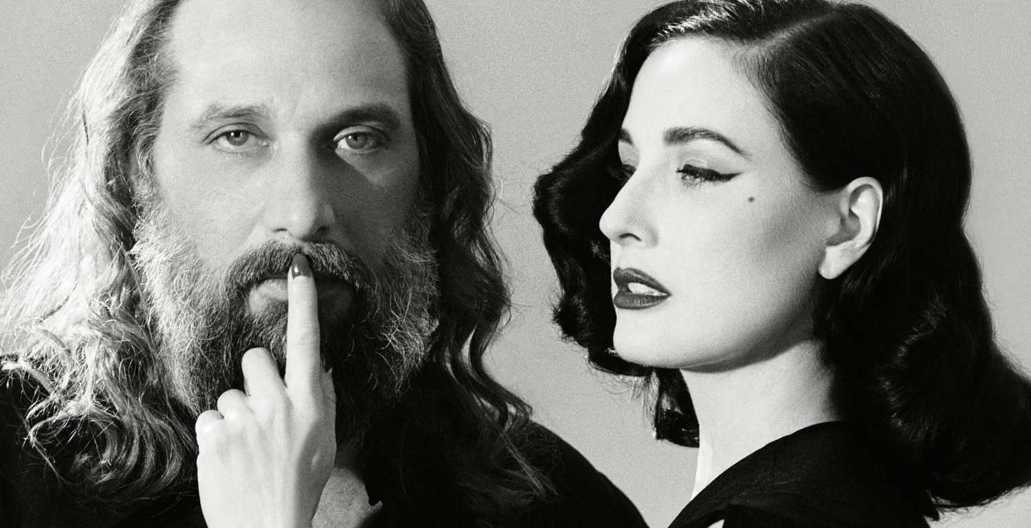 dita von teese and sebastien tellier