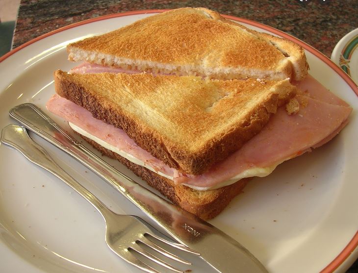 Croque-monsieur's history and origini of its name