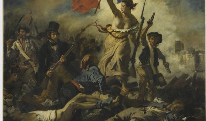 Delacroix, la liberté guidant le peuple