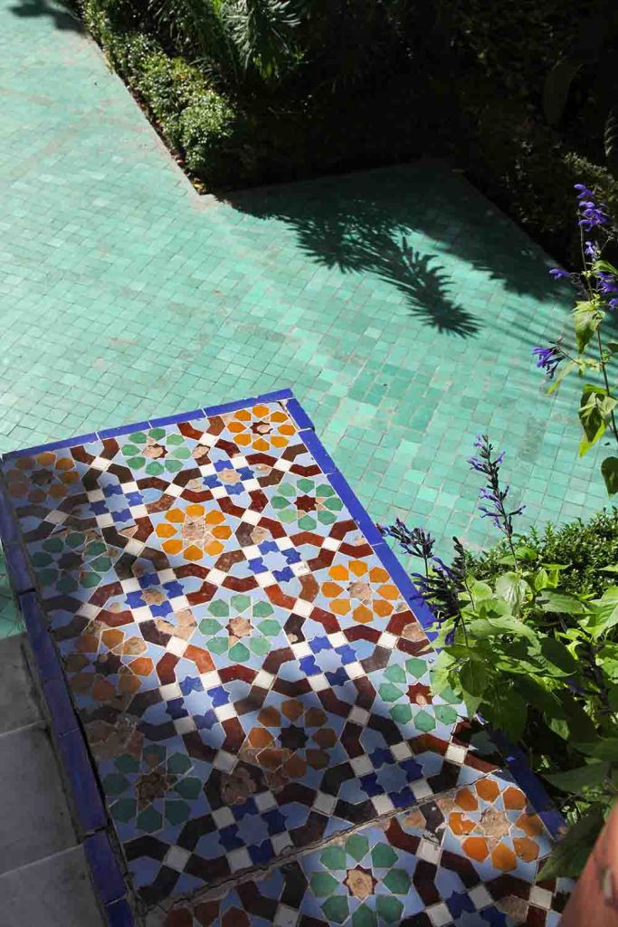 The mosaics of the Mosque of Paris