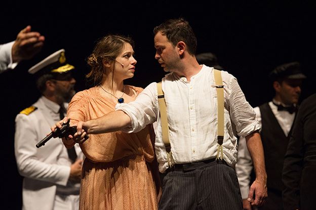 Titanic in the theater in Paris