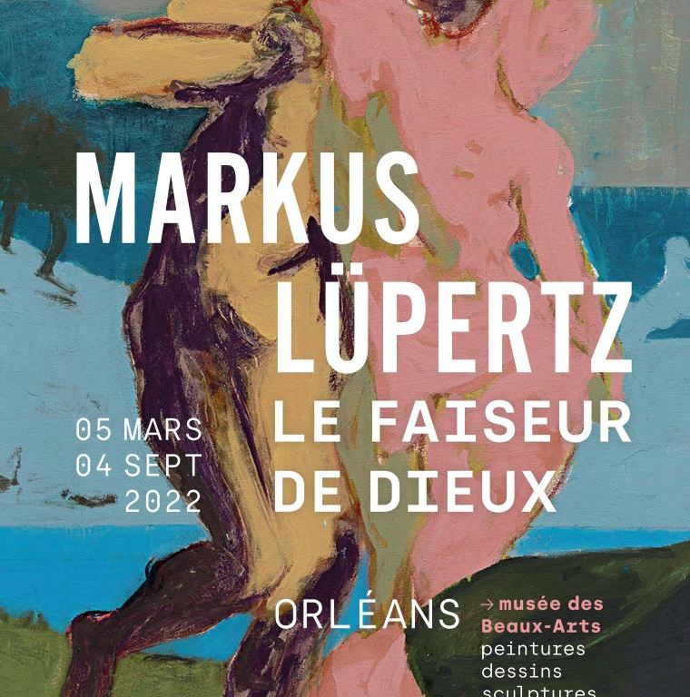 Marküs Lupetz the german painter invades Orléans