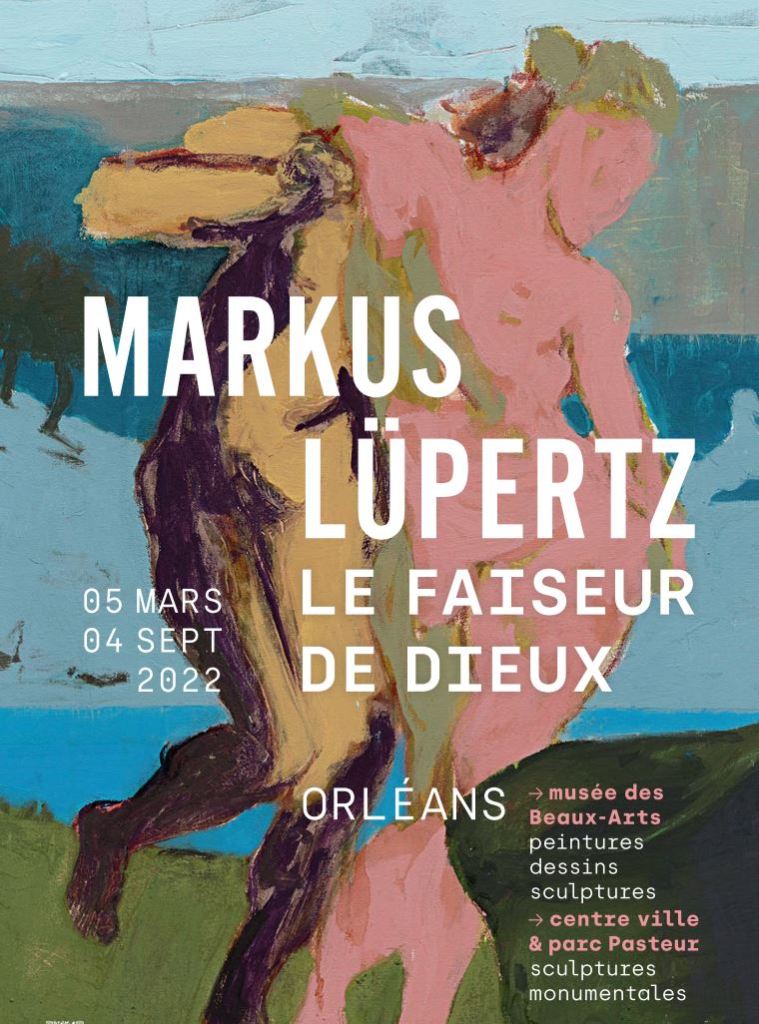 Markus Lupetz, the german painter invades the city of Orléans
