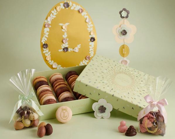 Easter eggs by Ladurée