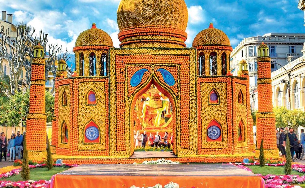 Lemon festival of menton