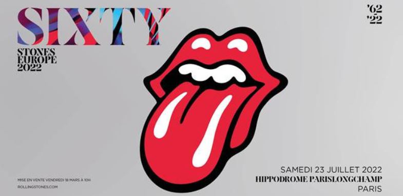 The Rolling Stones in concert in France