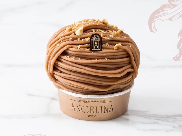 Mont-Blanc pastry by Angelina Paris