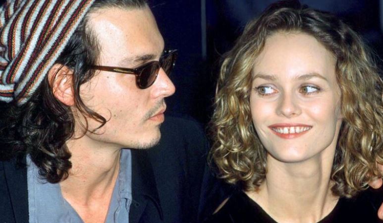 Johnny Depp and Vanessa Paradis