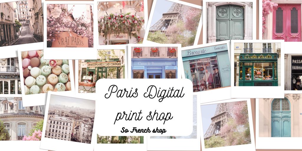 Paris digital prints