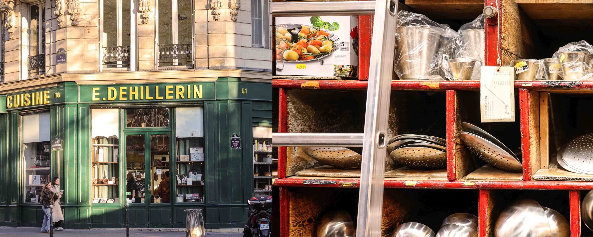 French cuisine shop paris