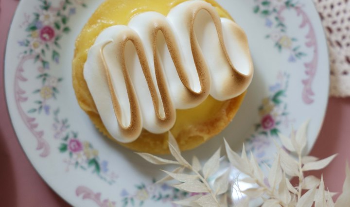 french lemon tartlet